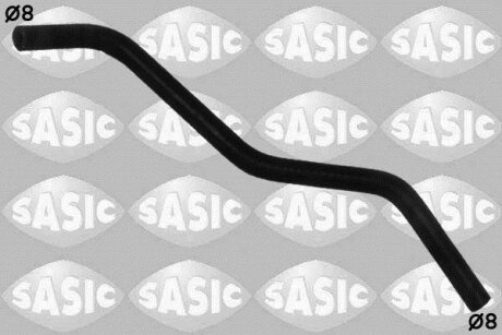 Шланг гумовий сист. охолоджен. SASIC 3406220