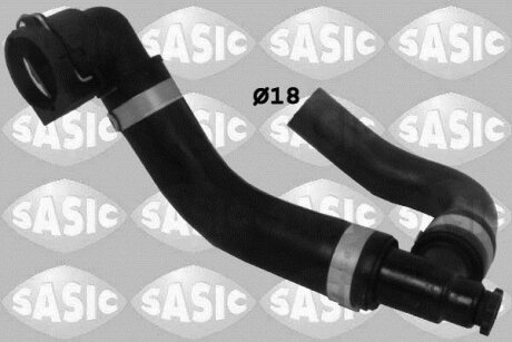 Шланг гумовий сист. охолоджен. SASIC 3406222