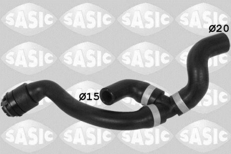 Шланг гумовий сист. охолоджен. SASIC 3406307