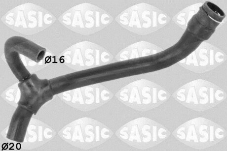Шланг гумовий сист. охолоджен. SASIC 3406337