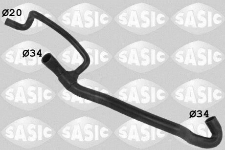Шланг гумовий сист. охолоджен. SASIC 3406345