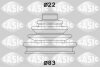 Комплект пильовиків гумових SASIC 4003437 (фото 1)