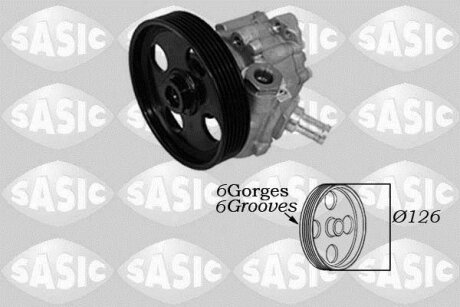 Насос гідропідсилювача рульового механізму SASIC 7070058