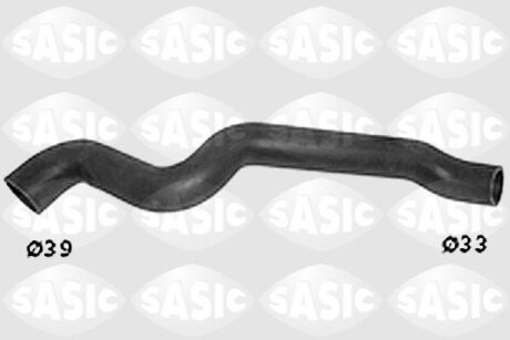 Шланг гумовий сист. охолоджен. SASIC SWH6744