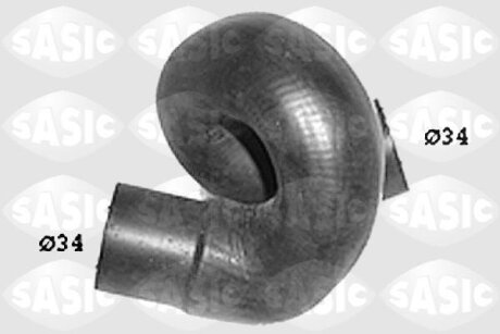 Шланг гумовий сист. охолоджен. SASIC SWH6758