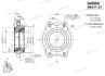 Подшипник ступицы передний Audi A4, A5, A6, A7 (08-) (61x62x102) ABS+ (+монт. к-кт) (SH157.43K) SHAFER SH15743K (фото 1)