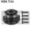 Комплект підшипника колеса SKF VKBA7116 (фото 1)