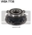 Комплект підшипника колеса SKF VKBA7738 (фото 1)