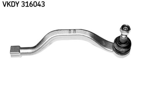 Накінечник рульової тяги RENAULT Laguna III \'\'FR \'\'07-15 SKF VKDY316043