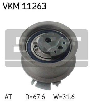 Ролик модуля натяжителя ремня SKF VKM 11263