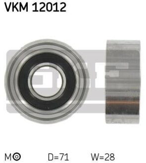 Натяжний ролик ременя ГРМ SKF VKM12012