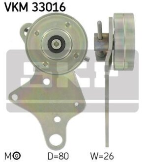 Ролик натягувача SKF VKM33016