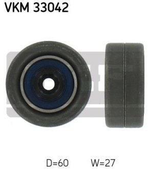 Ролик модуля натяжителя ремня SKF VKM 33042