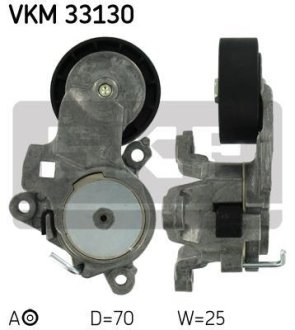 Роликовый модуль натяжителя ремня SKF VKM 33130