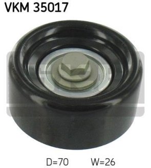 Ролик модуля натяжителя ремня SKF VKM 35017