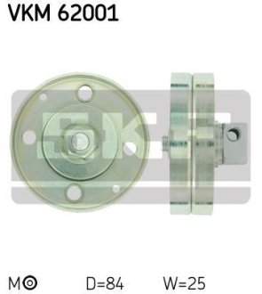 Ролик модуля натяжителя ремня SKF VKM 62001