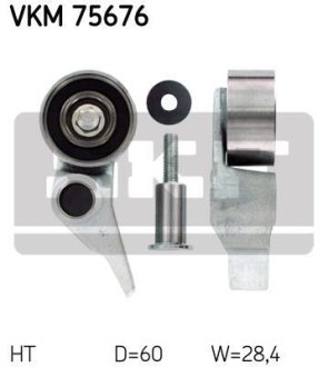 Ролик модуля натяжителя ремня SKF VKM 75676