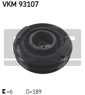 Шкив ремня генератора SKF VKM 93107