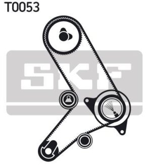 Комплект ГРМ (ремінь + ролик) SKF VKMA02154
