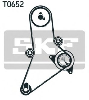 Роликовый модуль натяжителя ремня (ролик, ремень) SKF VKMA 02384