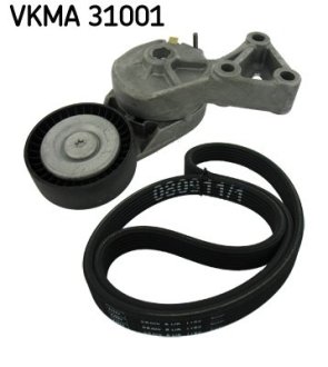 Роликовый модуль натяжителя ремня (ролик, ремень) SKF VKMA 31001