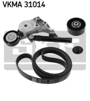 Роликовый модуль натяжителя ремня (ролик, ремень) SKF VKMA 31014