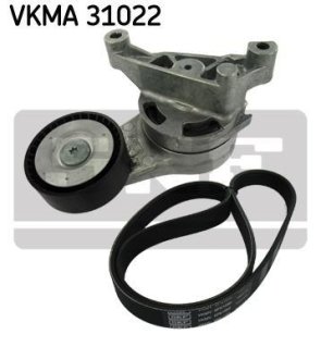 Комплект ГРМ AUDI/SEAT/VW A3/Altea/Golf "1,9-2,0 "03>> SKF VKMA 31022