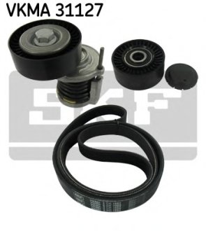 Роликовый модуль натяжителя ремня (ролик, ремень) SKF VKMA 31127