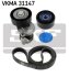 К-т,поліклиновий пас+натягувач SKF VKMA31147 (фото 1)