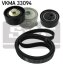 Комплект доріжкових пасків SKF VKMA33094 (фото 1)