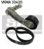 Комплект доріжкових пасків SKF VKMA33410 (фото 1)