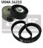 Комплект доріжкових пасків SKF VKMA34210 (фото 1)