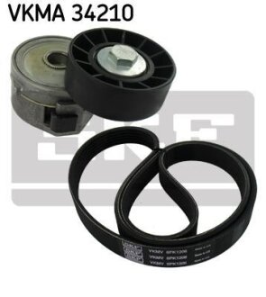 Комплект доріжкових пасків SKF VKMA34210