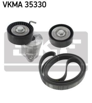 Роликовый модуль натяжителя ремня (ролик, ремень) SKF VKMA 35330