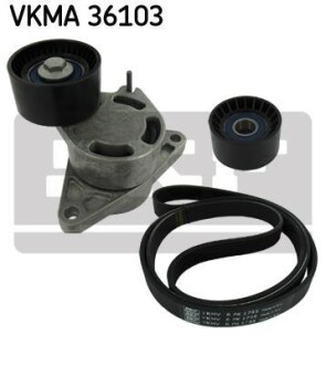 Комплект ремня ГРМ SKF VKMA 36103