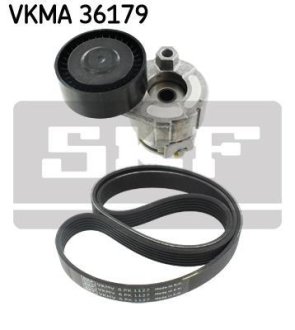 Роликовий модуль натягувача ременя (ролик, ремінь) SKF VKMA 36179