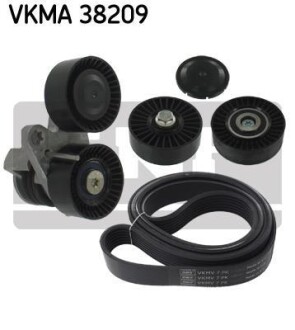 Комплект ремня генератора SKF VKMA38209