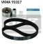 Комплект ГРМ (ремінь + ролик) SKF VKMA91017 (фото 2)