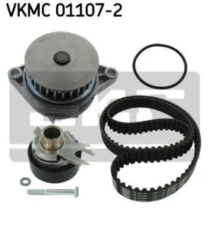 Комплект ГРМ, пас+ролик+помпа SKF VKMC011072