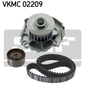 Комплект ГРМ, пас+ролик+помпа SKF VKMC02209