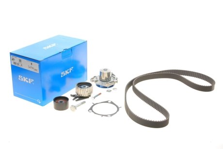 Комплект ременя ГРМ + помпа SKF VKMC 05193