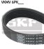 Доріжковий пас SKF VKMV6PK2545 (фото 1)