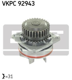 Помпа (водяной насос) SKF VKPC 92943