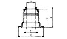 Сальники клапанів Transit 2.5D/TD (1 шт.) SKT 4S-028-V