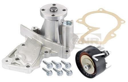 Комплект ГРМ, пас+ролик+помпа SNR NTN KDP452270