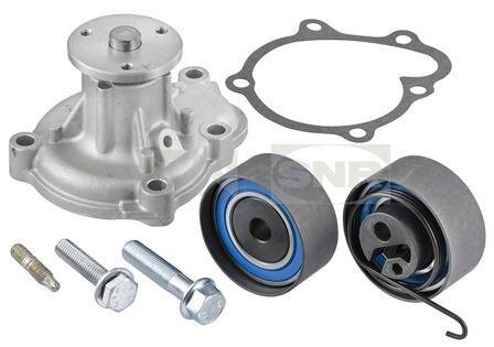 Комплект ГРМ, пас+ролик+помпа SNR NTN KDP453300