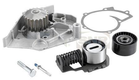 Комплект ГРМ, пас+ролик+помпа SNR NTN KDP459090