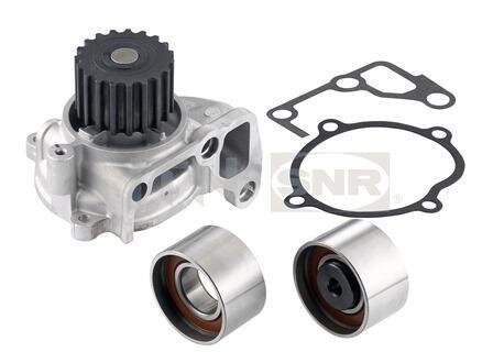 Комплект ГРМ, пас+ролик+помпа SNR NTN KDP470290