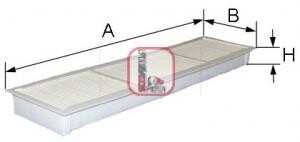 Фільтр салона SOFIMA S 3101 C
