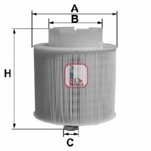 Фильтр воздушный AUDI A6/Allroad "2,7-3,0 "04-11 SOFIMA S7598A